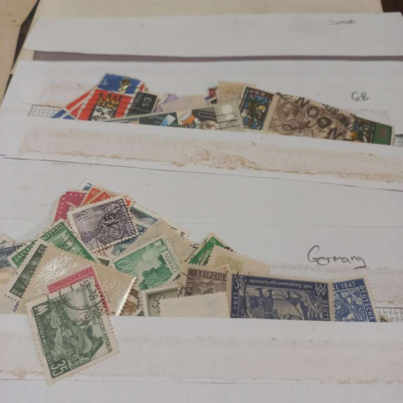 World selection off paper sorted in envelopes - Starting at R1