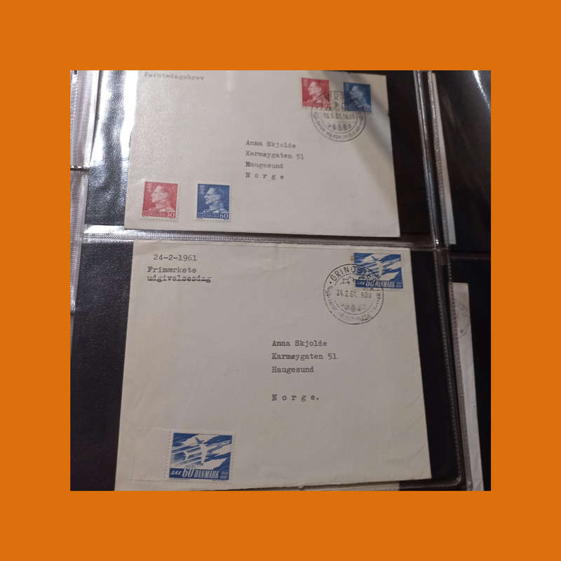 Denmark  FDCs & Mint Sets Collection (1962 to 1980 Focus)