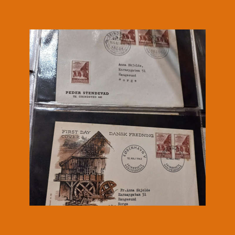 Denmark  FDCs & Mint Sets Collection (1962 to 1980 Focus)