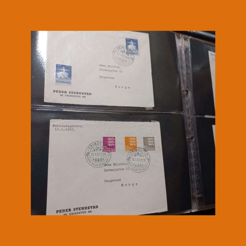Denmark  FDCs & Mint Sets Collection (1962 to 1980 Focus)