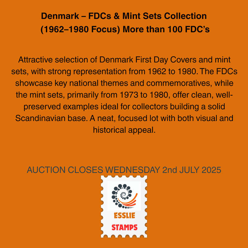 Denmark  FDCs & Mint Sets Collection (1962 to 1980 Focus)