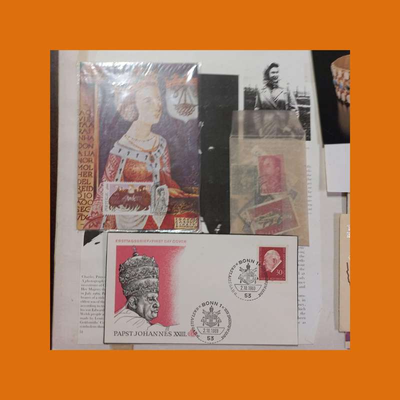 Thematic Stamp Album  Royalty, Jewels & Crowns (Stamps & Select Covers)