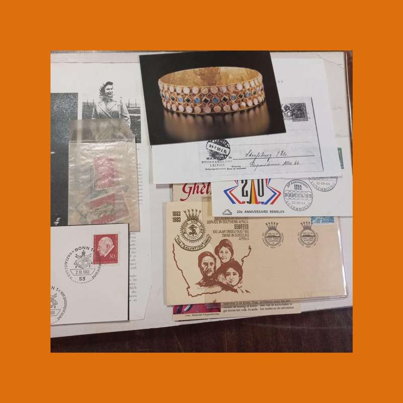 Thematic Stamp Album  Royalty, Jewels & Crowns (Stamps & Select Covers)