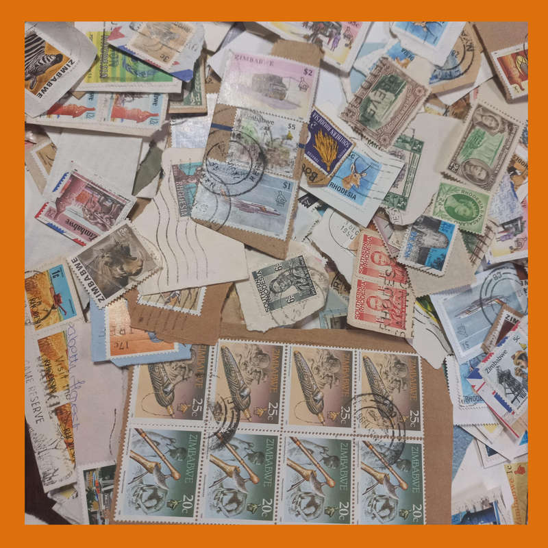 Zimbabwe Accumulation on Piece  1kg with Rhodesian Material