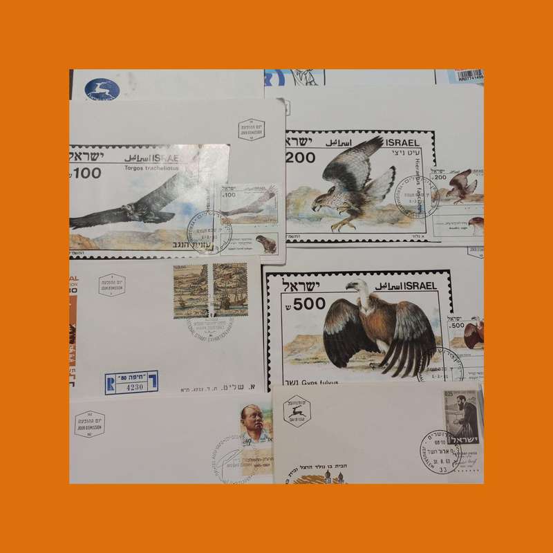 Israel  Early Years First Day Covers Collection Including Large Format Issues & Thematic Highlights