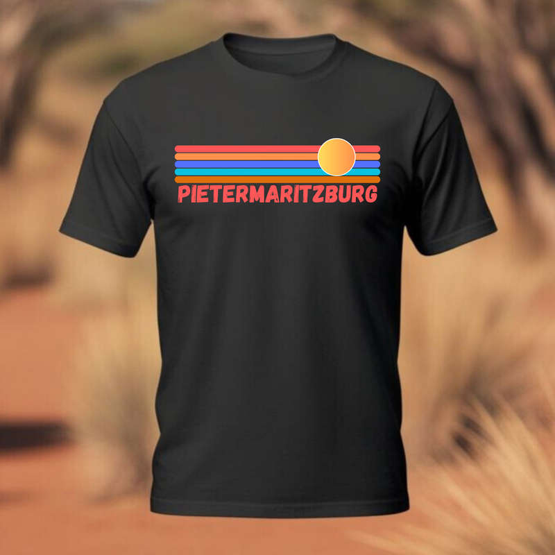 CITY SCAPES - Sunrise over Pietermaritzburg - Unisex Crew Neck Tee