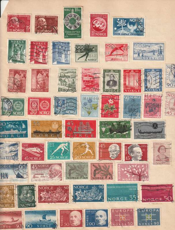 Early Norway Collection including First Day Covers - R1 Start