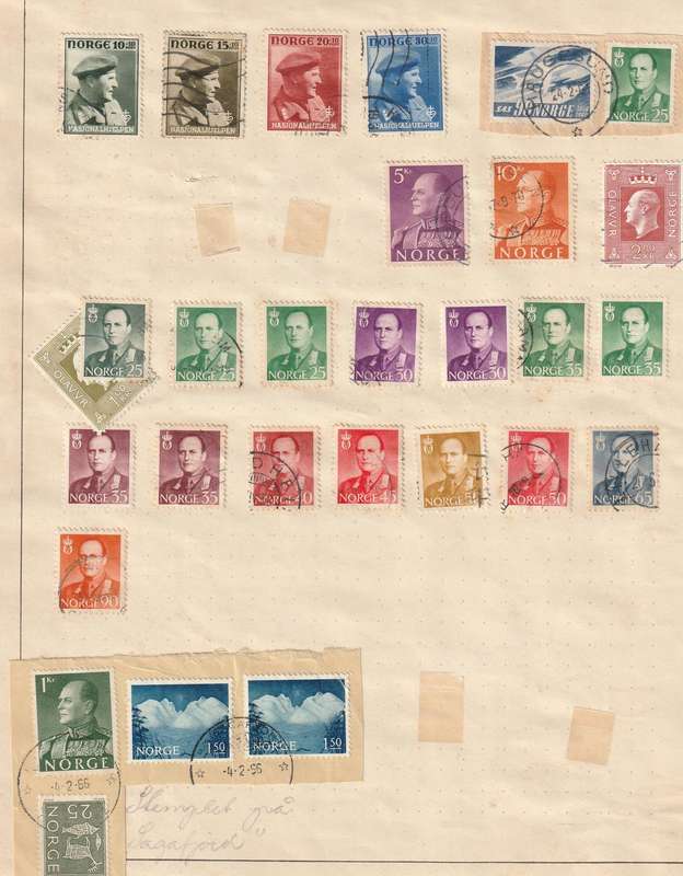 Early Norway Collection including First Day Covers - R1 Start