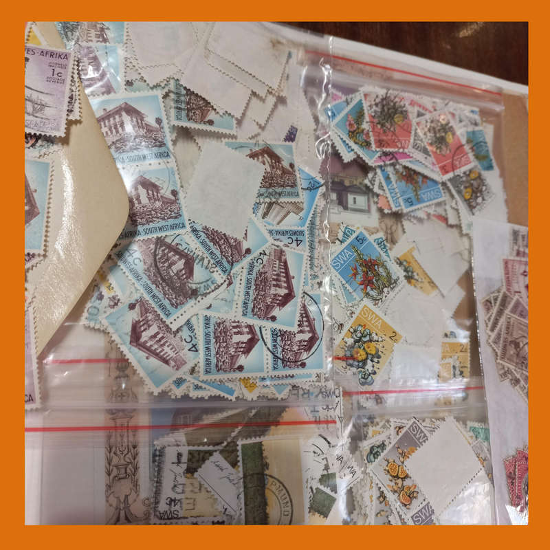44531253 South West Africa SWA Collection in envelopes and Part Sheets 325g