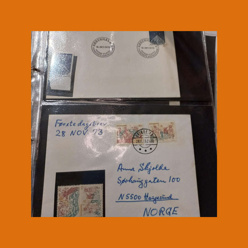 Denmark  FDCs & Mint Sets Collection (1962 to 1980 Focus)