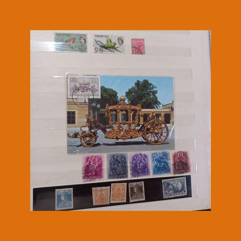 Thematic Stamp Album  Royalty, Jewels & Crowns (Stamps & Select Covers)