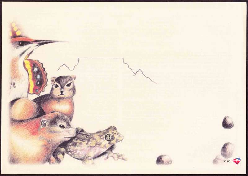 South Africa RSA - 2004 - FDC 7.78 - The ecology of Table Mountain - Unserviced cover