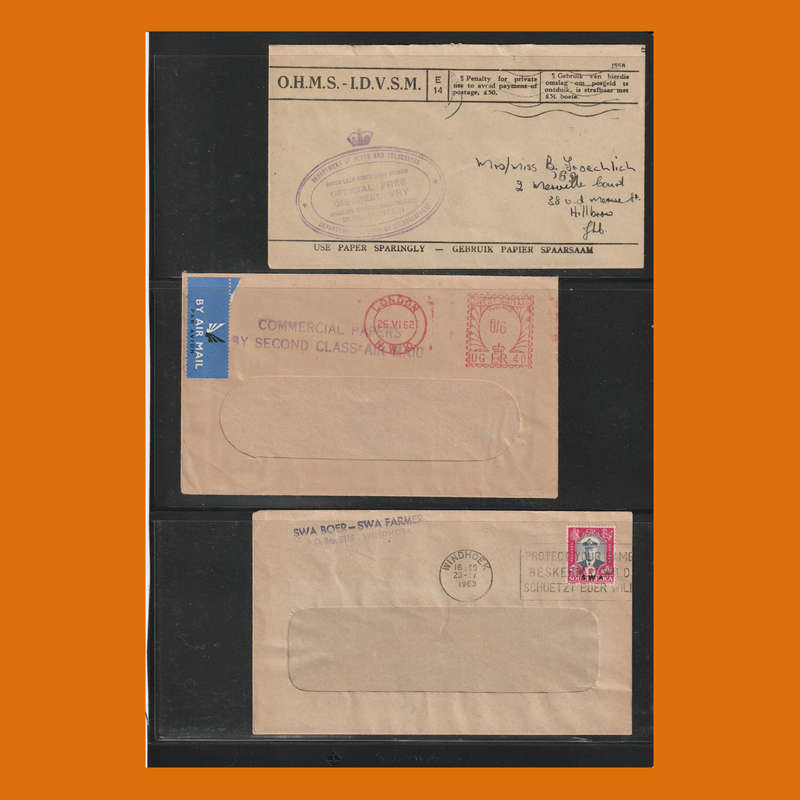WWII Active Service & Official Government Covers  Censored Postal History