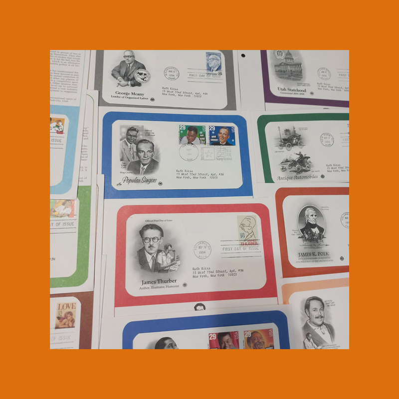 United States  Thematic First Day Cover Collection (Approx. 100 FDCs)