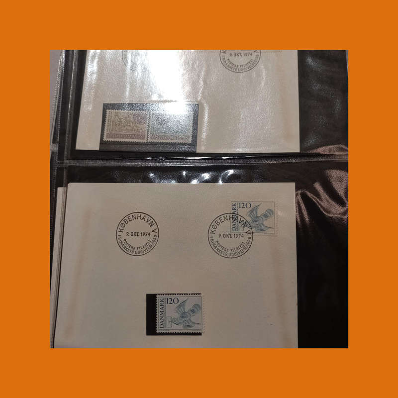 Denmark  FDCs & Mint Sets Collection (1962 to 1980 Focus)