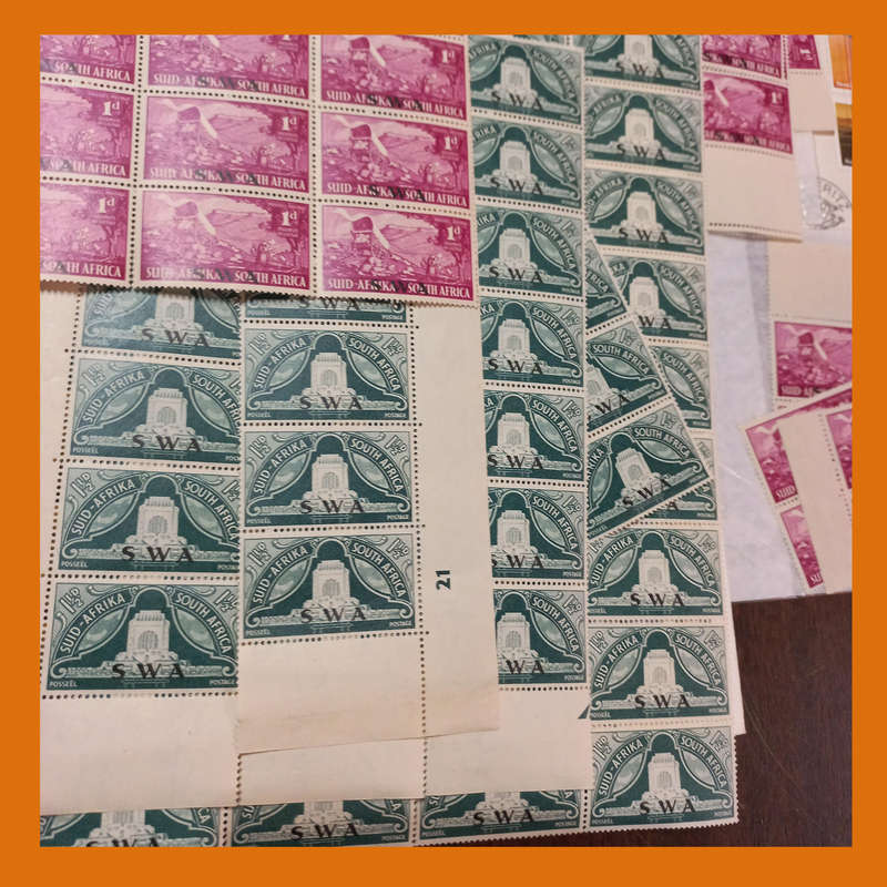 44531253 South West Africa SWA Collection in envelopes and Part Sheets 325g
