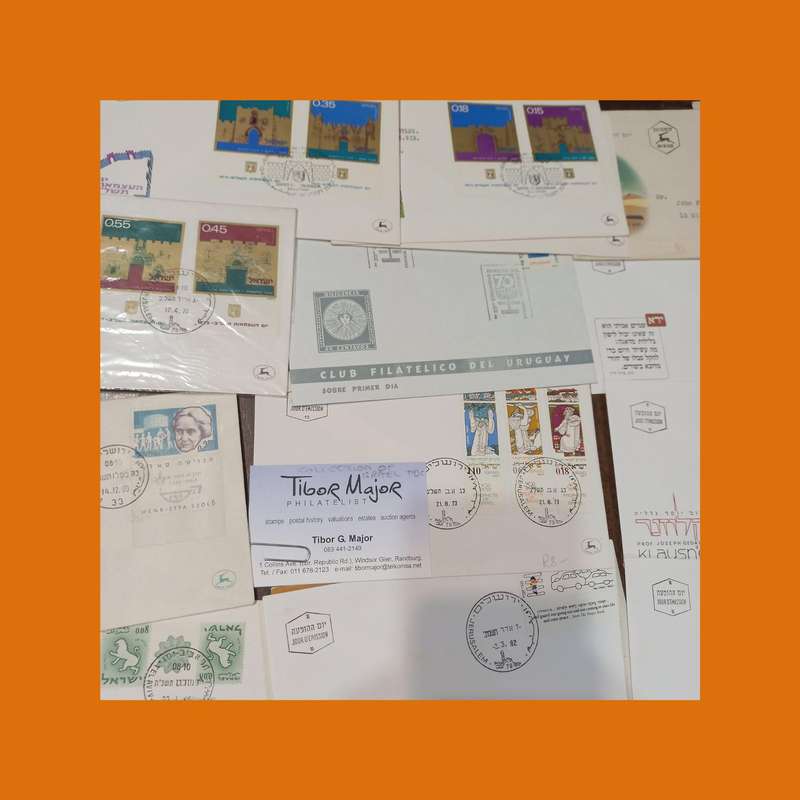 Israel  Early Years First Day Covers Collection Including Large Format Issues & Thematic Highlights