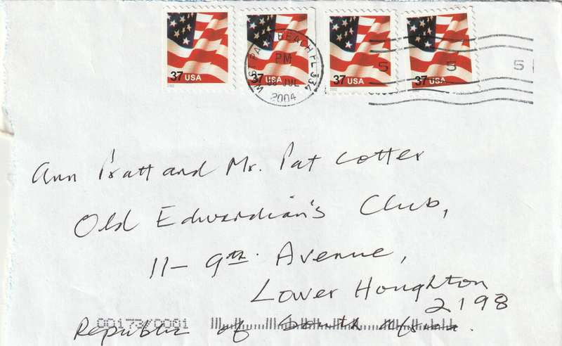 United States USA Cover - 2002 2004 - Flag Flags West Palm Beach  37c