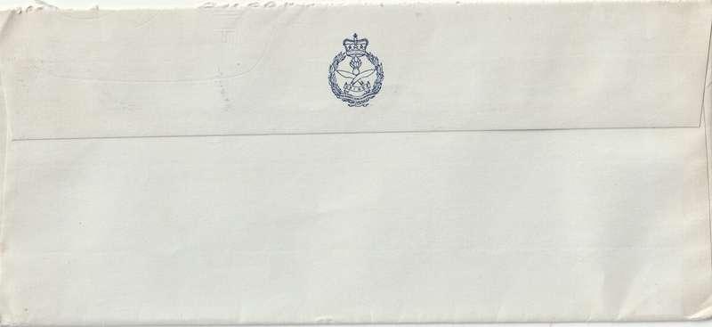 Great Britain Cover - 1981 Machins - The Queens Gurkha Engineers Military UBIQUE HONG KONG British