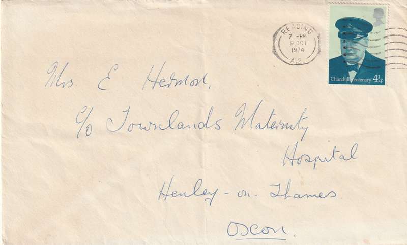 Great Britain Cover FDC - 1974 - Sir Winston Spencer Churchill