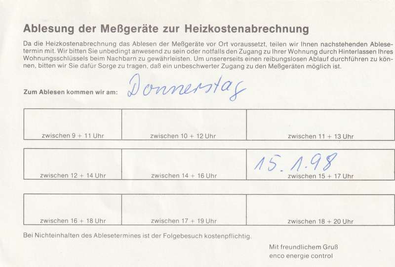 Germany on Cover - 1997 1998 - Enco Energie Control SAAR LOR LUX Third Saar-Lorraine-Luxembourg Sum