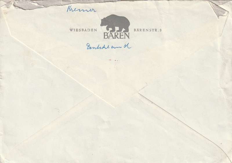 Germany on Cover - 1960 1961 - 17th Olympic Games Boy Scouts Durer Bach Lessing