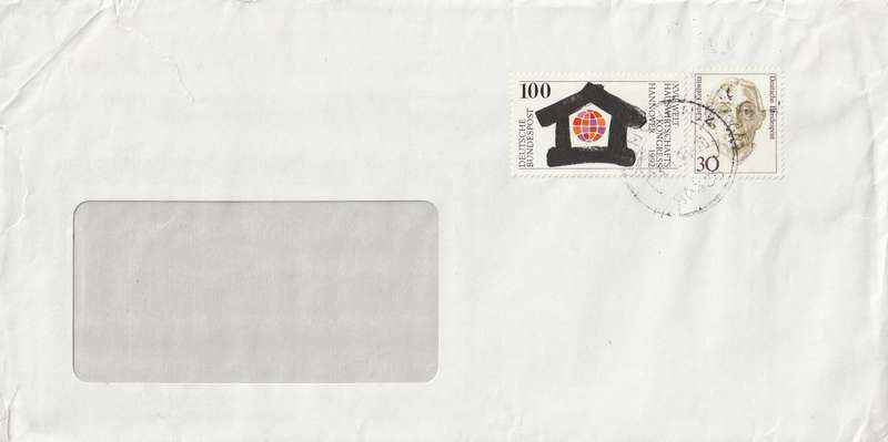 Germany on Cover - 1986 1992 - Famous Woman Type Congress Home Economics Hanover Kathe Kollwitz Pai
