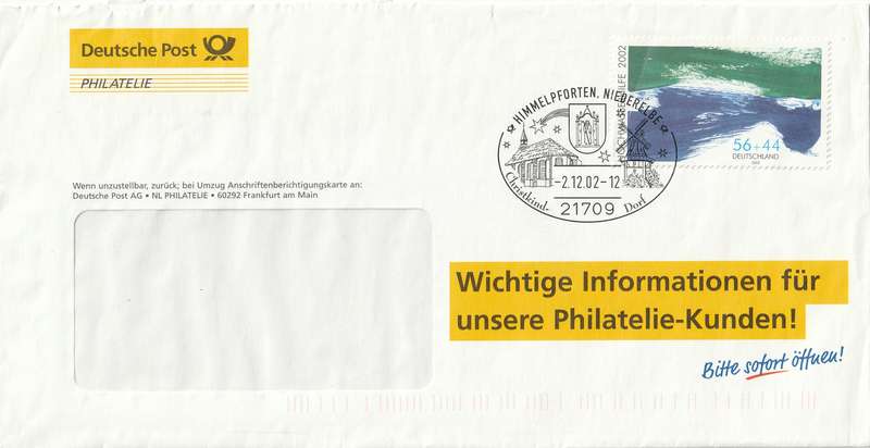 Germany on Cover - 2002 - Environmental Protection Hochwasserhilfe flood victims relief Himmelpfort