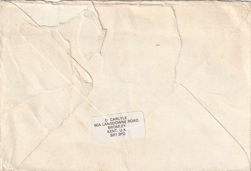 Great Britain Cover - 1981 - International Year of the Disabled Foot Painting Slogan Be properly ad