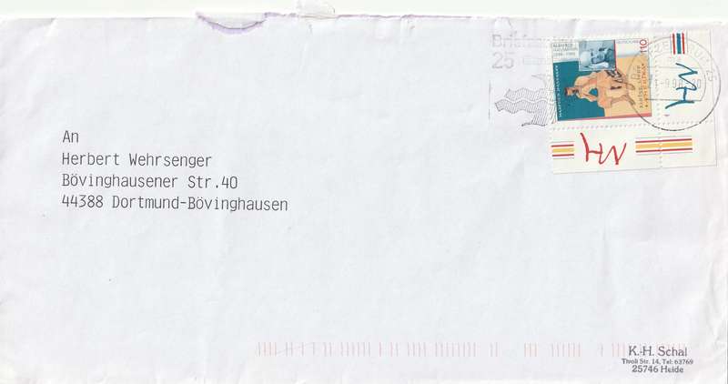 Germany on Cover - 1998 - Manfred Hausmann Author