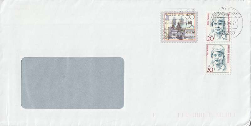 Germany on Cover - 1986 1994 - Famous Woman Type Cilly Aussem Tennis Champion