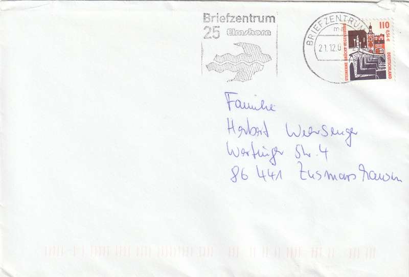 Germany Federal Cover - 1987 1991 - Historic Sites Regensburg Stone Bridge