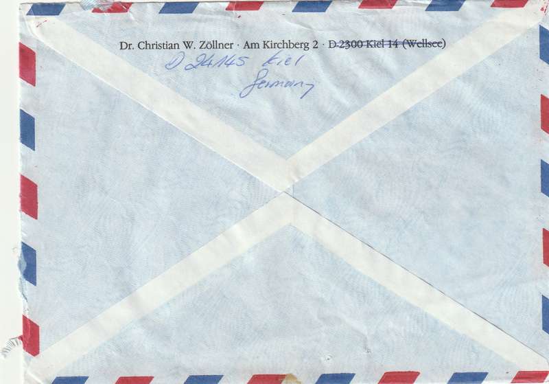 Germany Federal Cover - 1987 - Historic Sites Hambach Castle Externsteine Bridge near HornBad Meinb