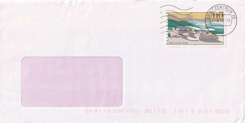 Germany Cover - 1993 1997 - Scenic Regions Type North German Moorland Bayerischer Wald