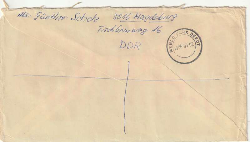 Germany DDR Cover Einschreiben Registered- 1984 - Dresden Opera House Marionette Puppet COA Berlin