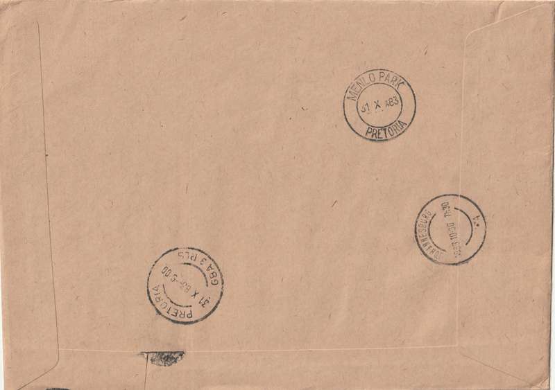 Germany DDR Cover Registered Einschreiben - 1976 1977 - Solidarity Committee Bridges Soviet soldier