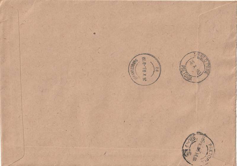 Germany DDR Cover Registered Einschreiben - 1981 - Philatelists Day Stamps on Stamps Treasures Libr
