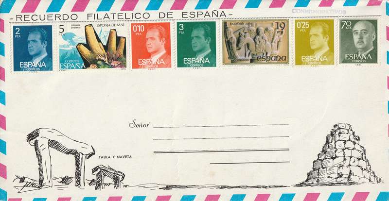 Spain Cover - 1979 1976 1954 - Turkey Sponge Christmas Annunciation St Mary de Nieva King Juan Carl