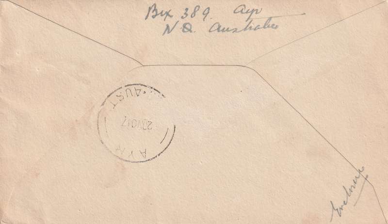 Australia Cover FDC - 1947 - Princess Elizabeth