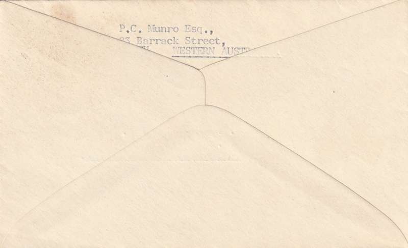 Australia Cover FDC - 1959 1961 - Definitive Rabbit Bandicoot