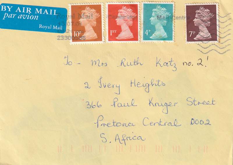 Great Britain Cover - 2001 - Machins