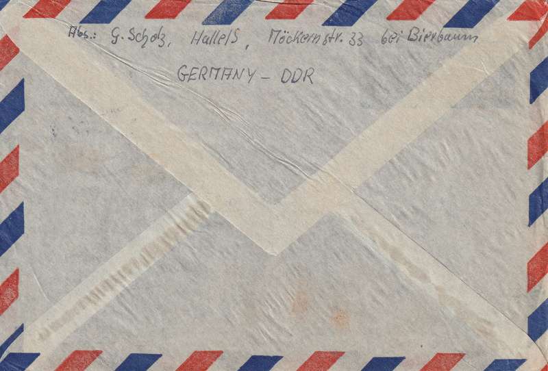 Germany DDR Cover - 1956 1957 - Red Cross Clara Zetkin Russian Revolution 750th Dresden Portaits