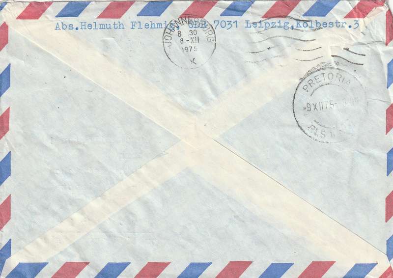 Germany DDR Eilsendung Express Cover - 1974 1973 - Kirchhoff Fieldball United Nations Oil refinery