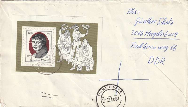 Germany DDR Einschreiben Registered Cover - 1977 1979 - Leipzig Autumn Fair National Exhibition Hor
