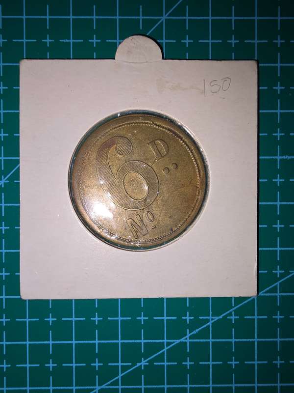 6 Pence ~ RH Hovenden & Sons ~ LONDON