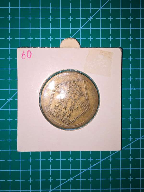 6 Pence ~ RH Hovenden & Sons ~ LONDON
