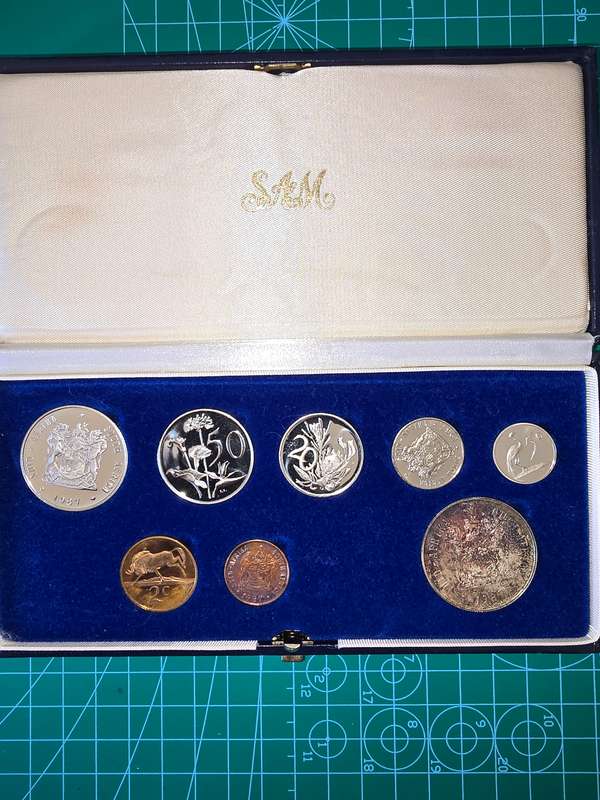 1987 Proof set ~ Silver R1 included