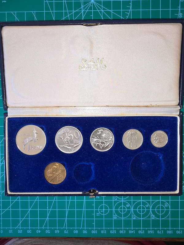 1987 Proof set ~  no R1 Silver & 1c