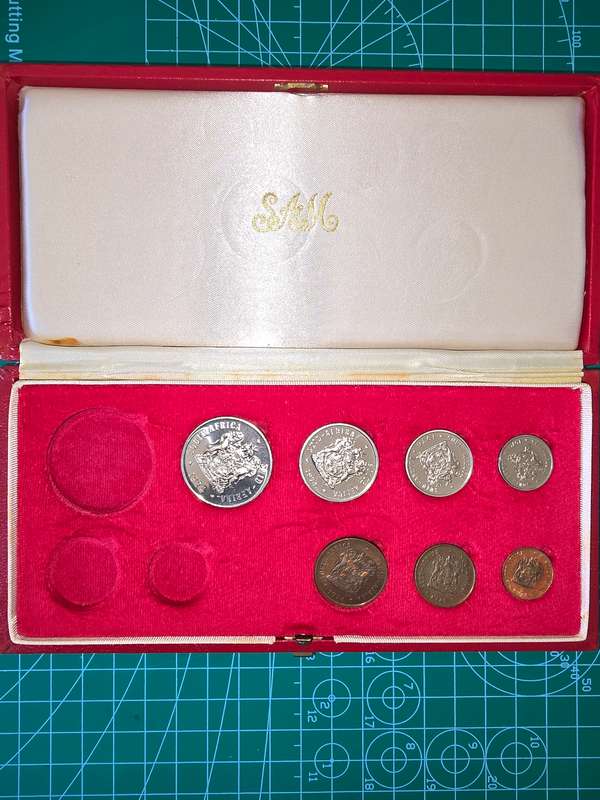 1974 Proof set 7 coins~  no Silver & Gold