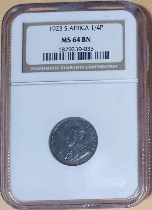 1923 Quarter Penny MS64BN